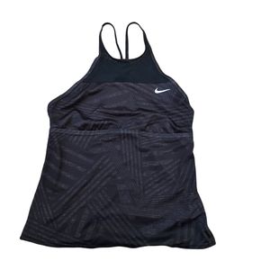 Nike Halter Net Swim Top